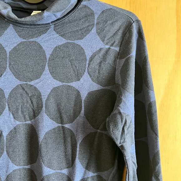 Marimekko X Uniqlo Turtleneck Shirt Size Small Kivet Print - Picture 4 of 5